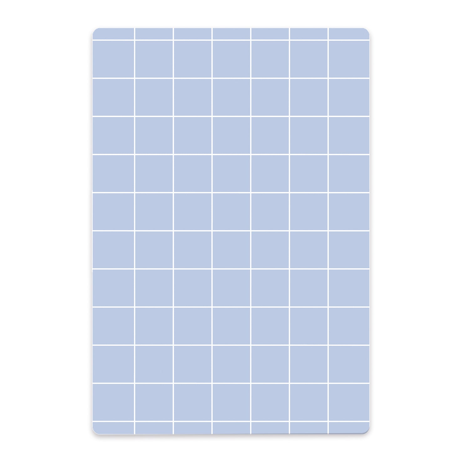 Kleines Schneidebrett Grid Himmelblau