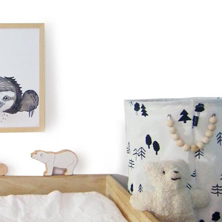 Korb mit Bäumchen (klein)