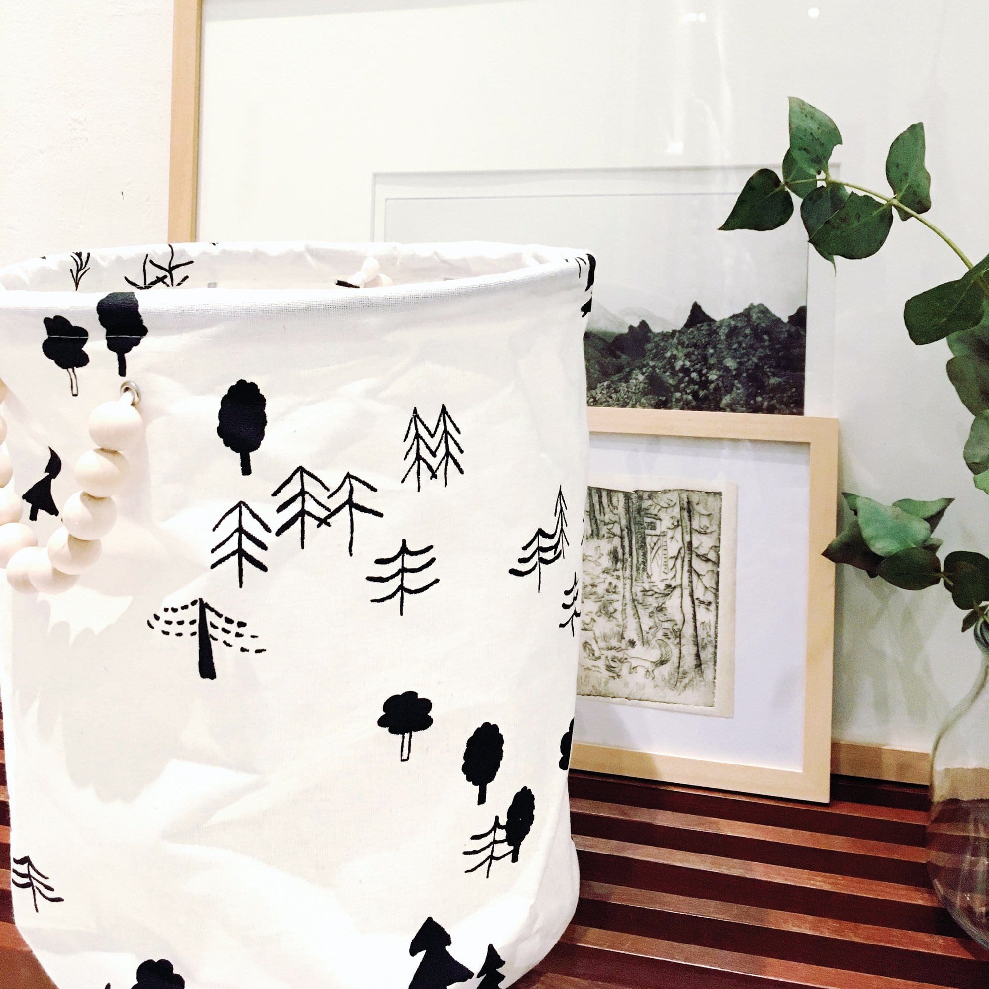 Korb mit Bäumchen (klein)