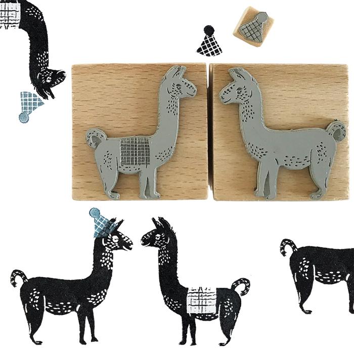 Lama Stempel Set