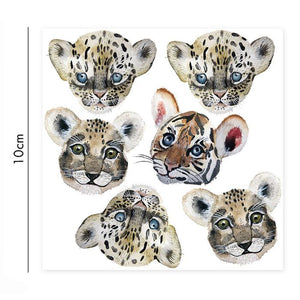 Tiny Roar Porzellansticker