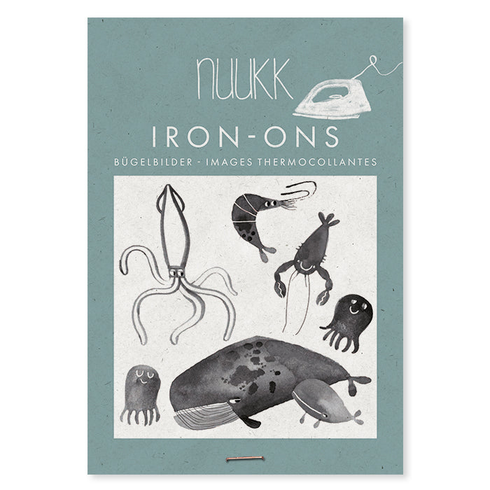 Bügelbilder Wal und seine Freunde